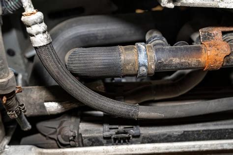 subaru outback coolant hose rust